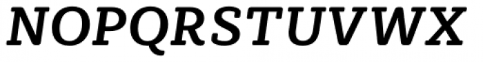 Sybilla Soft Pro Medium Italic Font UPPERCASE