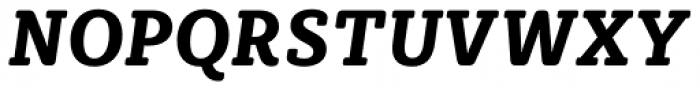Sybilla Soft Pro Narrow Bold Italic Font UPPERCASE