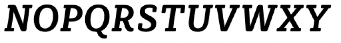 Sybilla Soft Pro Narrow Medium Italic Font UPPERCASE
