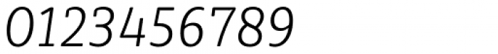 Sybilla Soft Pro Narrow Thin Italic Font OTHER CHARS