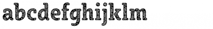 Sybilla Stroke Pro Condensed Bold Font LOWERCASE