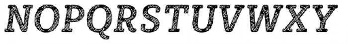 Sybilla Stroke Pro Narrow Medium Italic Font UPPERCASE
