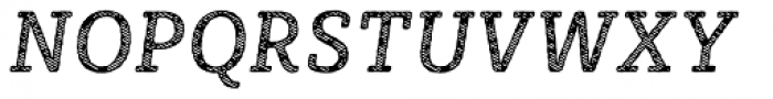 Sybilla Stroke Pro Narrow Regular Italic Font UPPERCASE