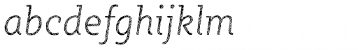 Sybilla Stroke Pro Narrow Thin Italic Font LOWERCASE