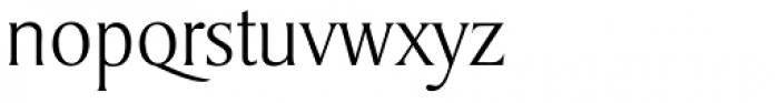 Sydney Serial ExtraLight Font LOWERCASE