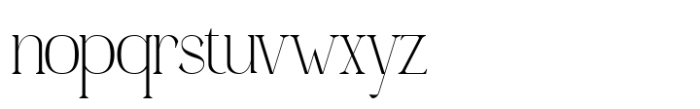 Sygma Regular Font LOWERCASE