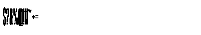 Sygnos Black Cmp Regular Font OTHER CHARS