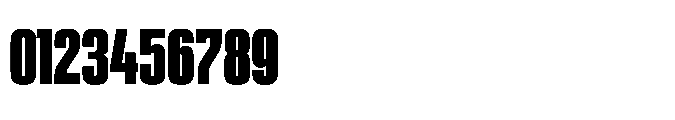 Sygnos Black Condensed Regular Font OTHER CHARS