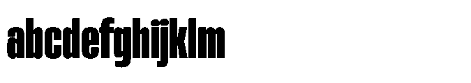 Sygnos Black Condensed Regular FONT