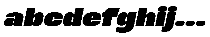 Sygnos Black Exp Oblique FONT