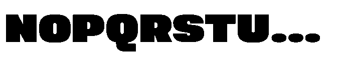 Sygnos Black Exp Regular Font UPPERCASE
