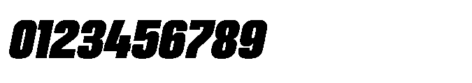 Sygnos Black Sm Condensed Oblique Font OTHER CHARS