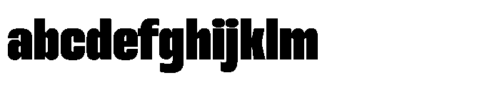 Sygnos Black Sm Condensed Regular FONT