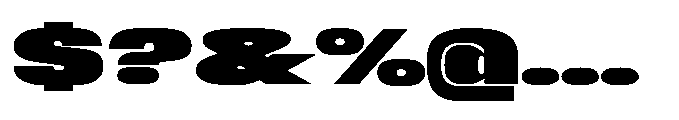 Sygnos Black UExp Regular Font OTHER CHARS