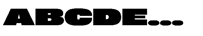 Sygnos Black UExp Regular Font UPPERCASE
