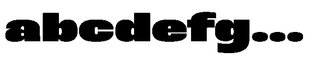 Sygnos Black XExp Regular FONT