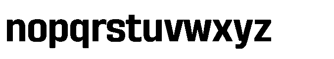 Sygnos Bold Font LOWERCASE