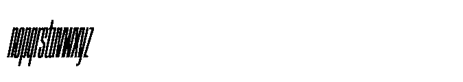 Sygnos Cmp Bold Oblique Font LOWERCASE