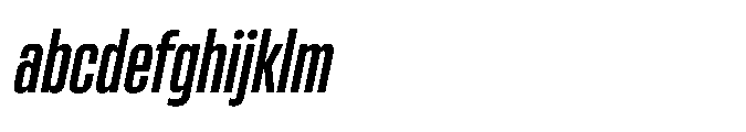 Sygnos Condensed Bold Oblique FONT