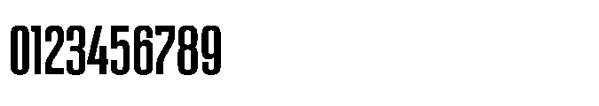 Sygnos Condensed Bold Font OTHER CHARS