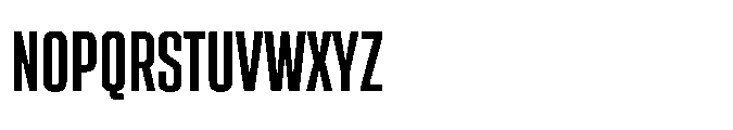 Sygnos Condensed Bold Font UPPERCASE