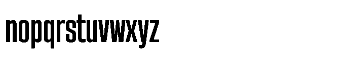Sygnos Condensed Bold Font LOWERCASE