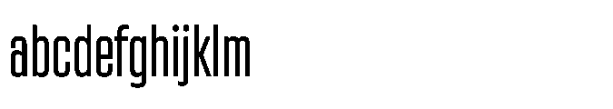 Sygnos Condensed Regular FONT