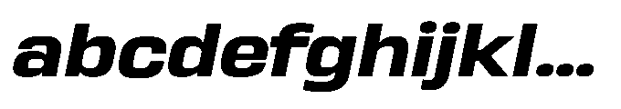 Sygnos Exp Bold Oblique FONT