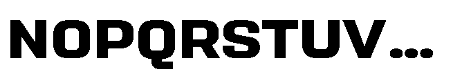 Sygnos Exp Bold Font UPPERCASE