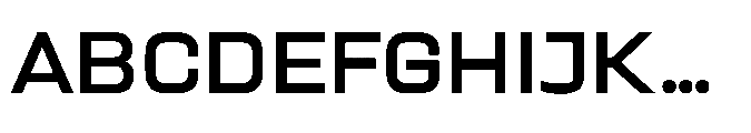 Sygnos Exp Regular Font UPPERCASE