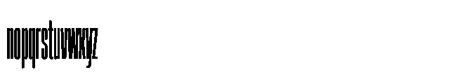 Sygnos Extrabold Cmp Regular Font LOWERCASE