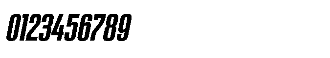 Sygnos Extrabold Condensed Oblique Font OTHER CHARS