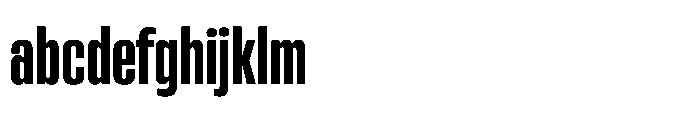 Sygnos Extrabold Condensed Regular FONT