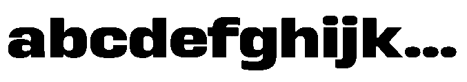 Sygnos Extrabold Exp Regular FONT