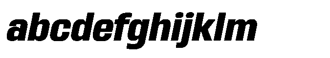 Sygnos Extrabold Oblique FONT