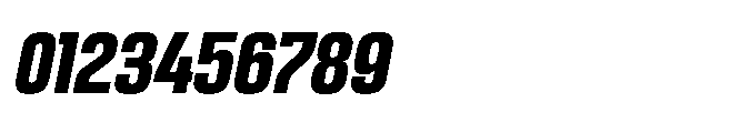 Sygnos Extrabold Sm Condensed Oblique Font OTHER CHARS
