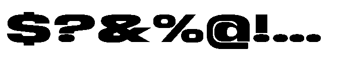 Sygnos Extrabold UExp Regular Font OTHER CHARS