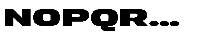 Sygnos Extrabold UExp Regular Font UPPERCASE