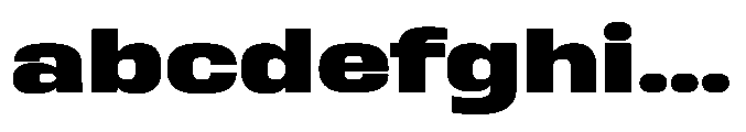 Sygnos Extrabold XExp Regular FONT