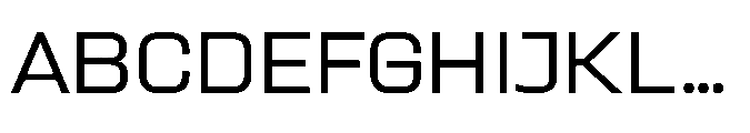Sygnos Light Exp Regular Font UPPERCASE