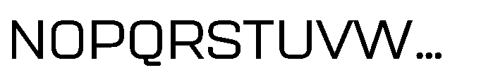 Sygnos Light Exp Regular Font UPPERCASE
