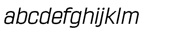 Sygnos Light Oblique FONT