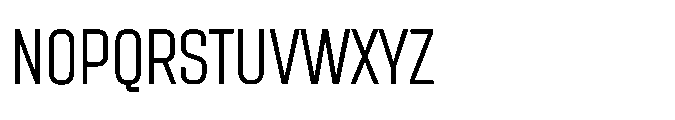 Sygnos Light Sm Condensed Regular Font UPPERCASE