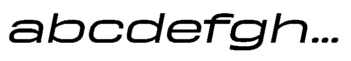 Sygnos Light UExp Oblique FONT