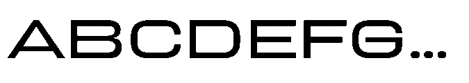 Sygnos Light UExp Regular Font UPPERCASE