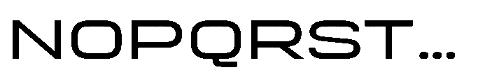 Sygnos Light UExp Regular Font UPPERCASE