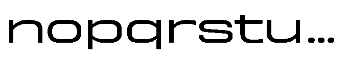 Sygnos Light UExp Regular Font LOWERCASE