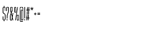 Sygnos Light XCn Regular Font OTHER CHARS