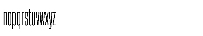 Sygnos Light XCn Regular Font LOWERCASE