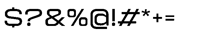 Sygnos Light XExp Regular Font OTHER CHARS